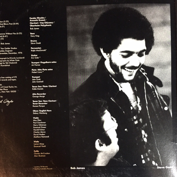 Bob James - BJ4 (LP, Album, Gat) (Near Mint (NM or M-)) - Image 3