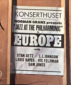 Norman Granz presents Jazz At The Philharmonic - Jazz At The Philharmonic In Europe (LP, Album, Mono) (Very Good Plus (VG+))