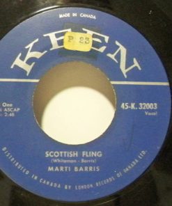 Marti Barris - Scotish Fling / My First Love (7", Single) (Very Good Plus (VG+))