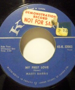 Alternative view of Marti Barris - Scotish Fling / My First Love (7", Single) (Very Good Plus (VG+))