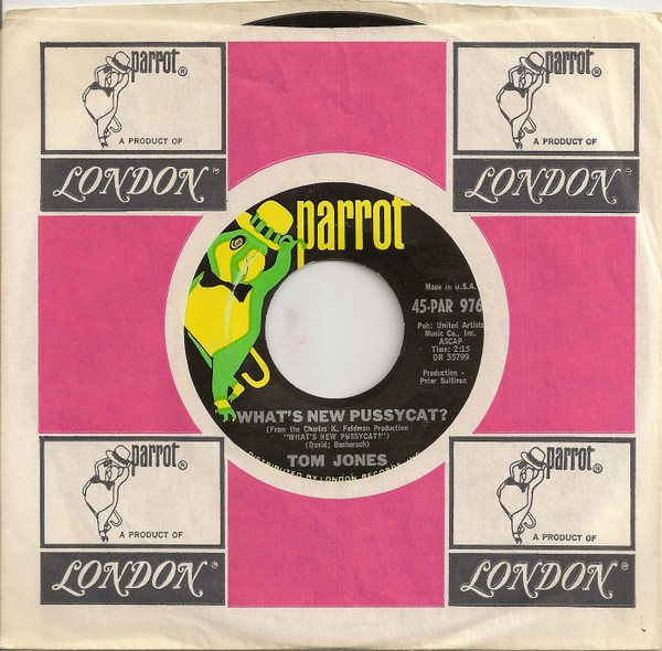 Tom Jones - What's New Pussycat? (7", Single) (Near Mint (NM or M-)) - Image 3