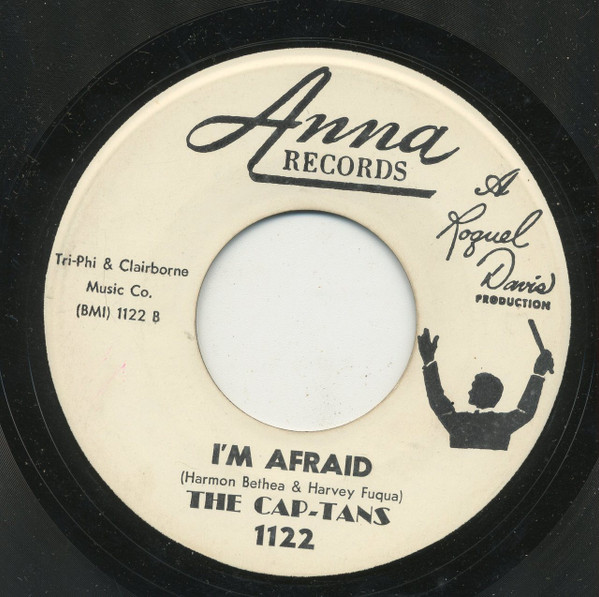 The Cap-Tans - Tight Skirts & Crazy Sweaters / I'm Afraid (7", Single, Promo) (Very Good Plus (VG+)) - Image 2