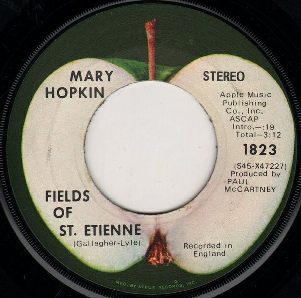 Mary Hopkin - Que Sera, Sera (Whatever Will Be, Will Be) (7", Single, Scr) (Near Mint (NM or M-)) - Image 2