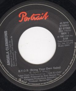 Angela Clemmons - B.Y.O.B. (Bring Your Own Baby) (7") (Very Good Plus (VG+))