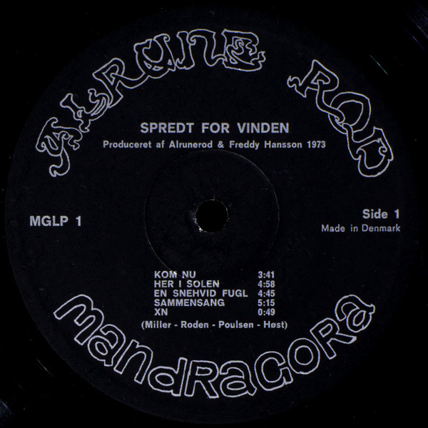 Alrune Rod - Spredt For Vinden (LP, Album, Gat) (Very Good (VG)) - Image 5