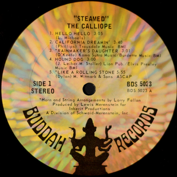 Calliope (2) - Steamed (LP, Album, Ter) (Very Good (VG)) - Image 3