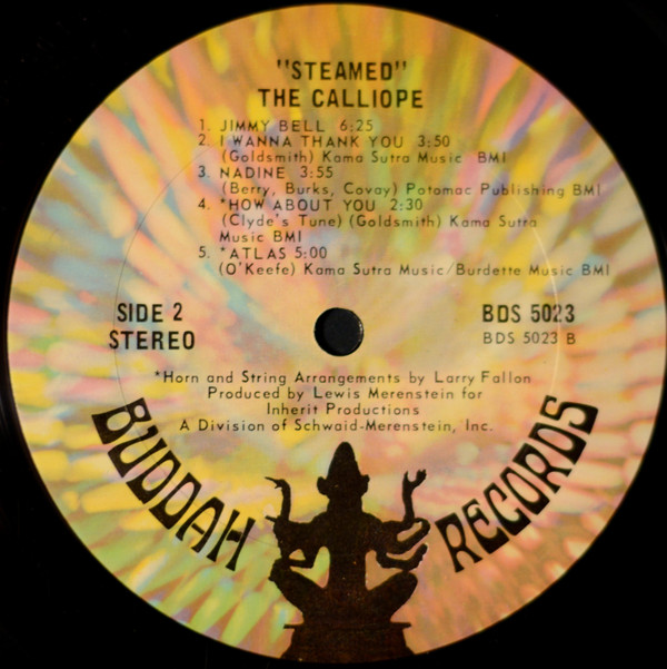 Calliope (2) - Steamed (LP, Album, Ter) (Very Good (VG)) - Image 4