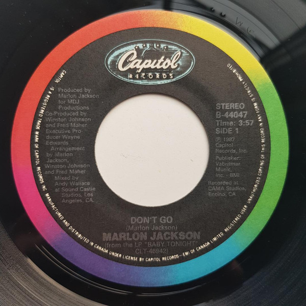 Marlon Jackson - Don't Go (7", Single) (Near Mint (NM or M-))