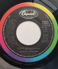 Alternative view of Marlon Jackson - Don't Go (7", Single) (Near Mint (NM or M-))