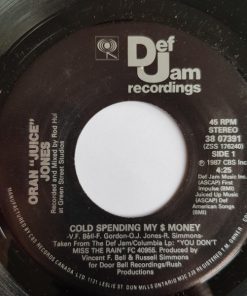 Oran "Juice" Jones* - Cold Spendin' My $ Money (7", Single) (Very Good Plus (VG+))