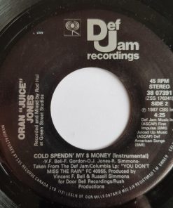 Alternative view of Oran "Juice" Jones* - Cold Spendin' My $ Money (7", Single) (Very Good Plus (VG+))