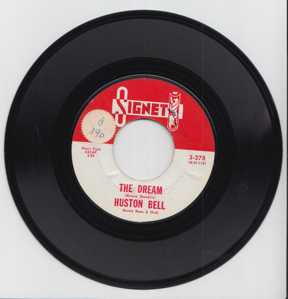 Huston Bell - King Of The Mountain / The Dream (7", Single) (Very Good Plus (VG+)) - Image 2