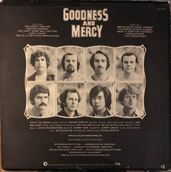 Goodness And Mercy - Goodness And Mercy (LP, Album) (Very Good Plus (VG+)) - Image 2