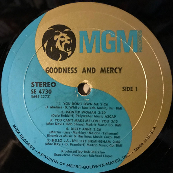 Goodness And Mercy - Goodness And Mercy (LP, Album) (Very Good Plus (VG+)) - Image 3