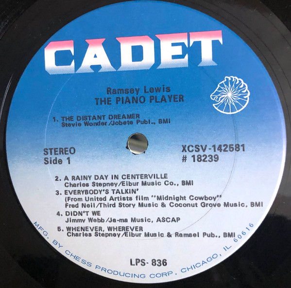 Ramsey Lewis - Ramsey Lewis, The Piano Player (LP, Album) (Near Mint (NM or M-)) - Image 3