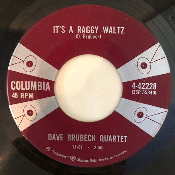 Dave Brubeck Quartet* - Unsquare Dance (7") (Near Mint (NM or M-)) - Image 2