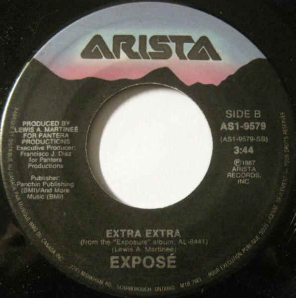 Exposé - Point Of No Return (7", Single) (Very Good Plus (VG+)) - Image 2