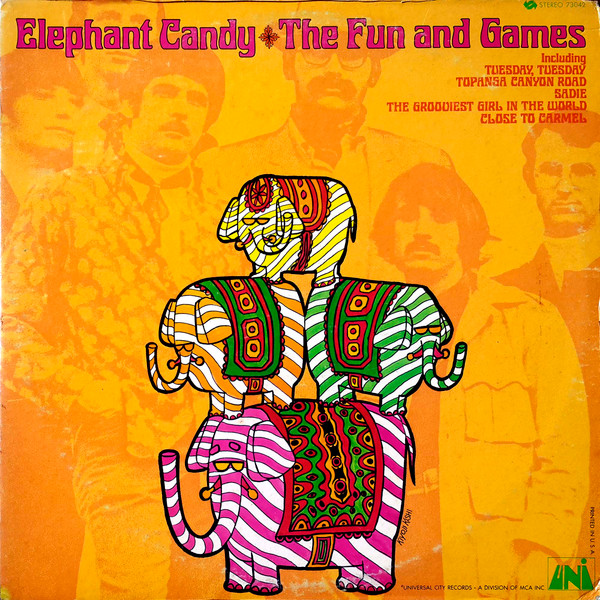 The Fun And Games - Elephant Candy (LP, Album) (Mint (M))