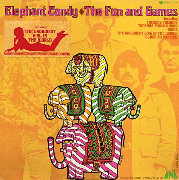 The Fun And Games - Elephant Candy (LP, Album) (Mint (M)) - Image 5