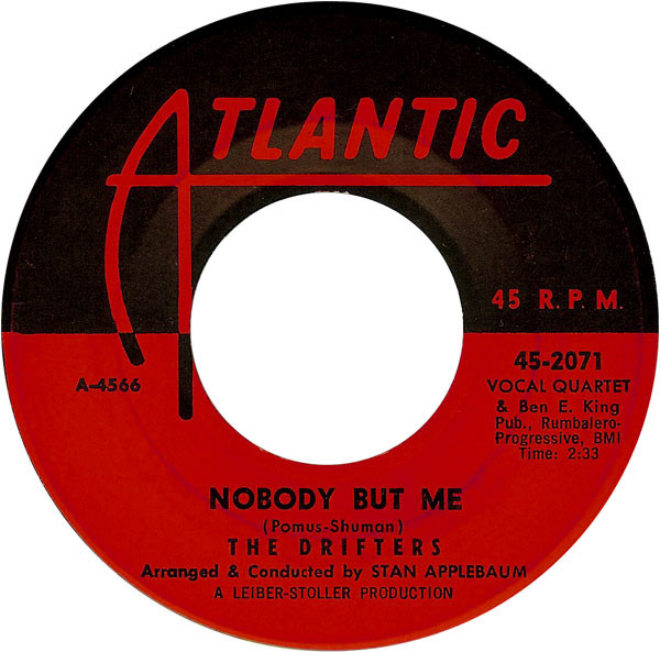 The Drifters & Ben E. King - Save The Last Dance For Me / Nobody But Me (7", Single) (Near Mint (NM or M-)) - Image 2
