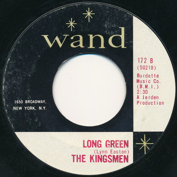 The Kingsmen - The Jolly Green Giant (7", Single, Styrene) (Very Good Plus (VG+)) - Image 2