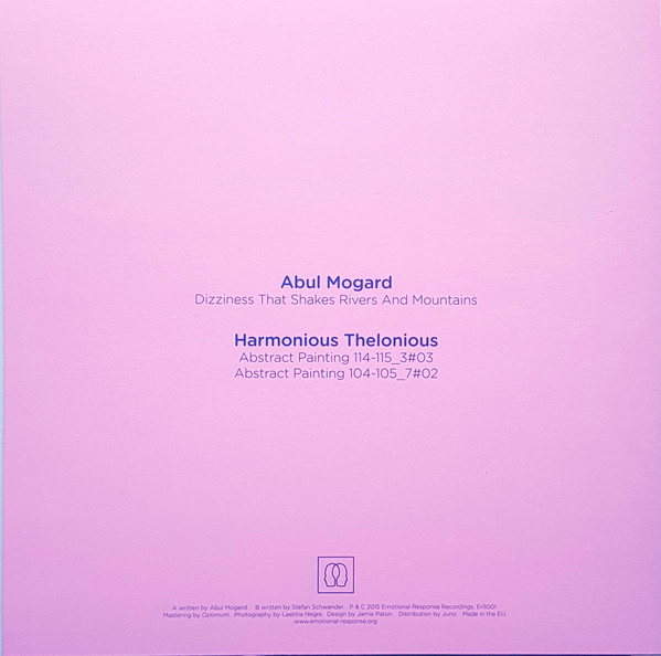 Abul Mogard / Harmonious Thelonious - Schleißen 1 (LP, RP, 140) (Near Mint (NM or M-)) - Image 2