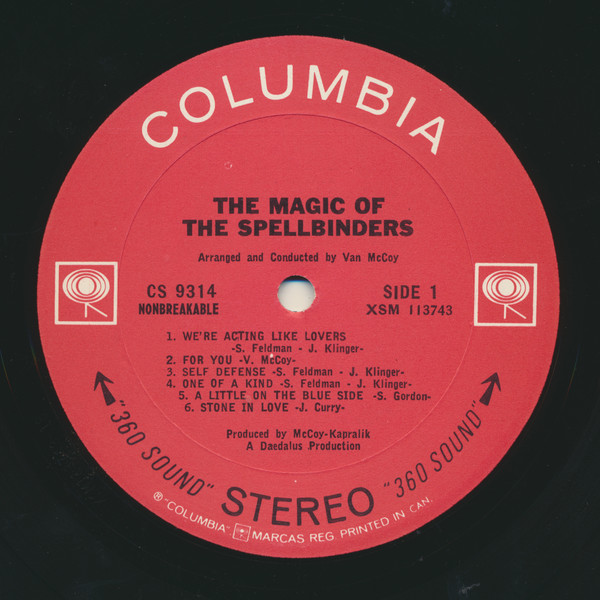 The Spellbinders - The Magic Of (LP, Album) (Very Good Plus (VG+)) - Image 3