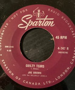 Joe Brown (11), The Hillbilly Jewels - Guilty Tears  (7", Single) (Very Good Plus (VG+))