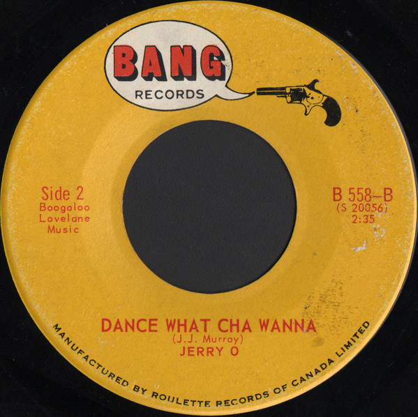 Derek (3) / Jerry O - Cinnamon / Dance What Cha Wanna (7") (Near Mint (NM or M-)) - Image 2