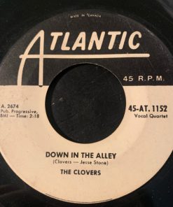 The Clovers - Down In The Alley / There's No Tomorrow (7", Single) (Near Mint (NM or M-))