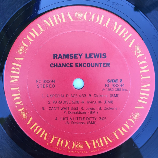 Ramsey Lewis - Chance Encounter (LP, Album) (Near Mint (NM or M-)) - Image 4