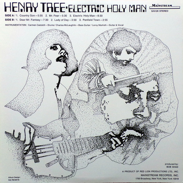 Henry Tree - Electric Holy Man (LP, Album, Ltd, RE, 180) (Very Good Plus (VG+)) - Image 3