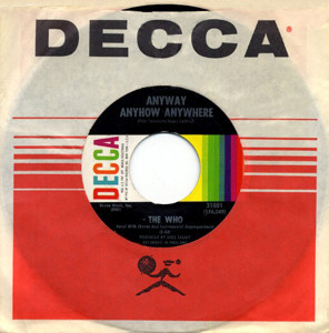 The Who - Anyway Anyhow Anywhere (7", Single) (Very Good (VG)) - Image 3