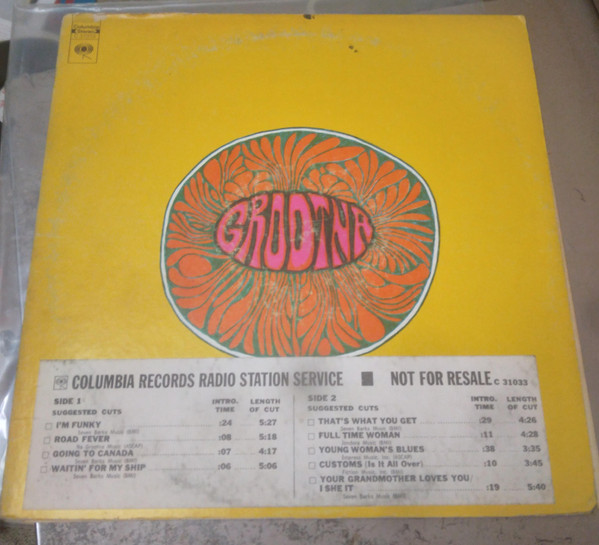 Grootna - Grootna (LP, Album, Promo) (Very Good Plus (VG+))