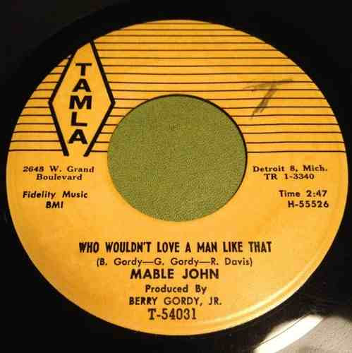 Mable John - Who Wouldn't Love A Man Like That / You Made A Fool Out Of Me (7") (Near Mint (NM or M-))