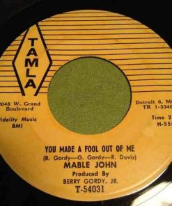 Alternative view of Mable John - Who Wouldn't Love A Man Like That / You Made A Fool Out Of Me (7") (Near Mint (NM or M-))