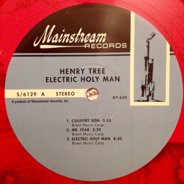 Henry Tree - Electric Holy Man (LP, RE, Red) (Very Good Plus (VG+)) - Image 3
