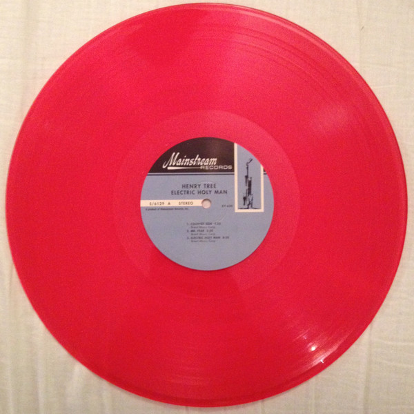 Henry Tree - Electric Holy Man (LP, RE, Red) (Very Good Plus (VG+)) - Image 5