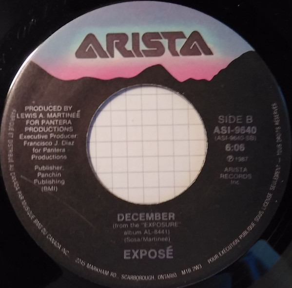 Exposé - Seasons Change (7") (Very Good Plus (VG+))