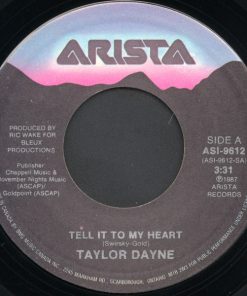 Taylor Dayne - Tell It To My Heart  (7", Single) (Very Good Plus (VG+))