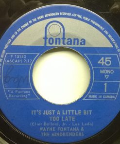 Wayne Fontana & The Mindbenders - It's Just A Little Bit Too Late / Long Time Comin' (7") (Near Mint (NM or M-))