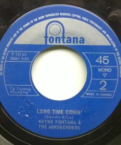 Alternative view of Wayne Fontana & The Mindbenders - It's Just A Little Bit Too Late / Long Time Comin' (7") (Near Mint (NM or M-))