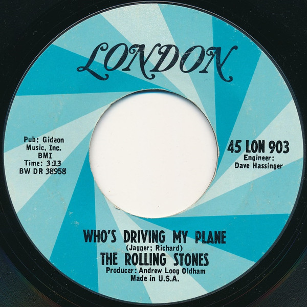 The Rolling Stones - Have You Seen Your Mother, Baby, Standing In The Shadow? (7", Styrene, Ter) (Near Mint (NM or M-)) - Image 2