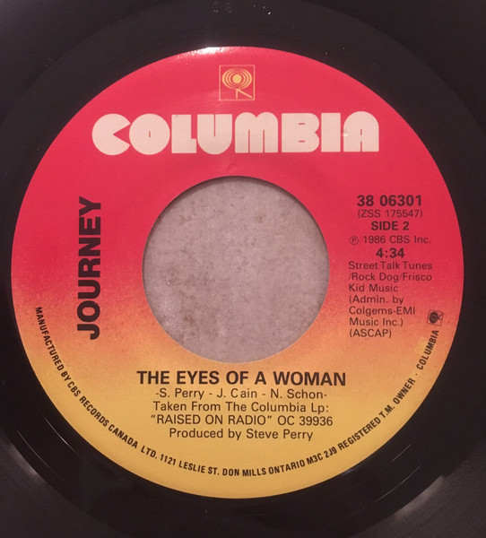 Journey - I'll Be Alright Without You (Hot Mix) (7", Single) (Very Good Plus (VG+)) - Image 2