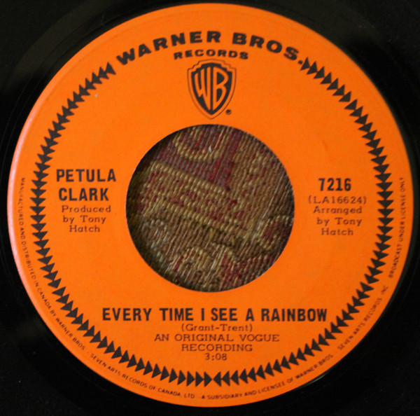 Petula Clark - Don't Give Up (7") (Very Good Plus (VG+)) - Image 2