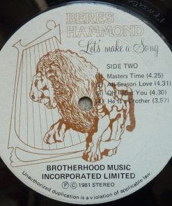 Beres Hammond - Let's Make A Song (LP, Album) (Very Good (VG)) - Image 3