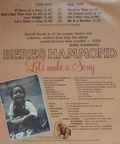 Beres Hammond - Let's Make A Song (LP, Album) (Very Good (VG)) - Image 5