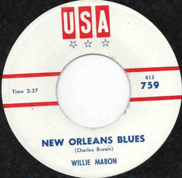 Willie Mabon - New Orleans Blues (7", Single) (Near Mint (NM or M-))