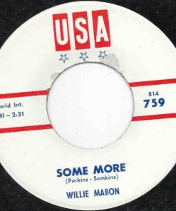 Alternative view of Willie Mabon - New Orleans Blues (7", Single) (Near Mint (NM or M-))