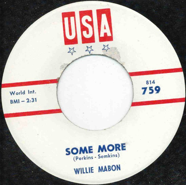 Willie Mabon - New Orleans Blues (7", Single) (Near Mint (NM or M-)) - Image 2